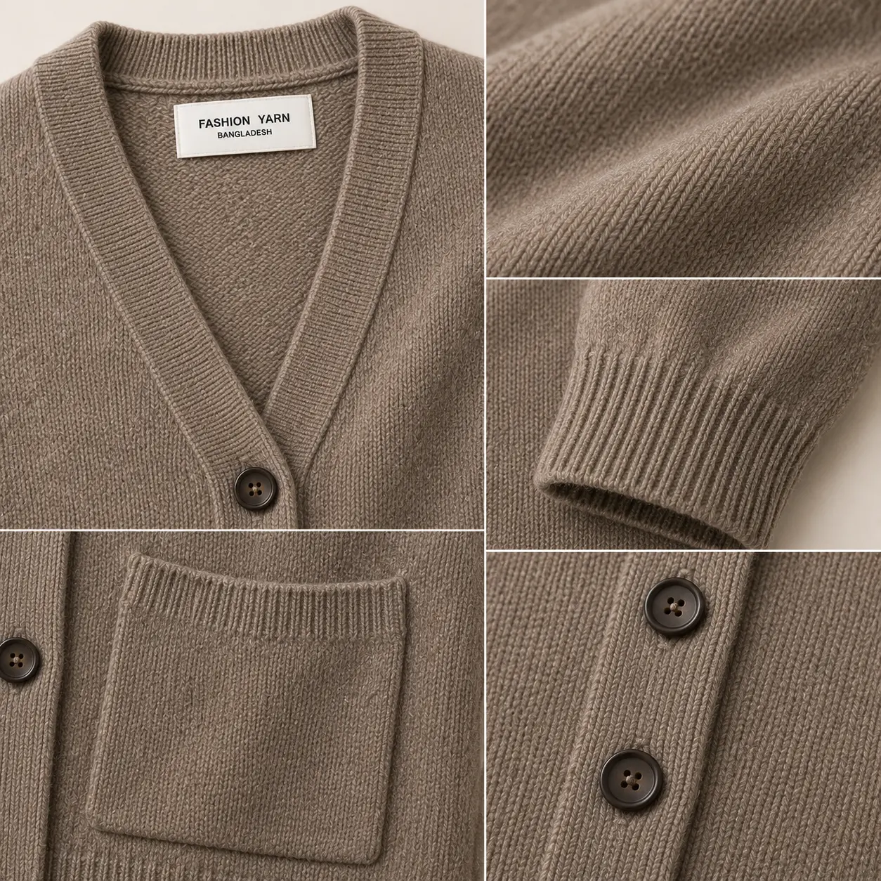 Premium Cardigan Closeup